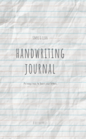 Simple & Clean Handwriting Journal