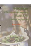 Recipe Cards for Foundations of Restaurant Management & Culinary Arts