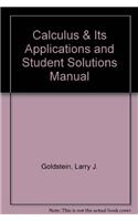 Calculus & Its Applications and Student Solutions Manual