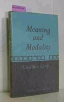 Meaning and Modality