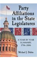 Party Affiliations in the State Legislatures