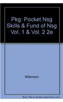 Pkg: Pocket Nsg Skills & Fund of Nsg Vol. 1 & Vol. 2 2e