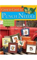 Coast to Coast in Punch Needle
