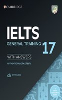 IELTS 17 General Training Student's Book with Answers with Audio with Resource Bank (South Asian)