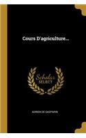 Cours D'agriculture...