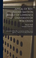 Appeal Of Rev. Reeder Smith In Behalf Of Lawrence University Of Wisconsin