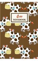 Cahier Vache Cow Notebook