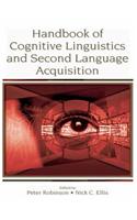 Handbook of Cognitive Linguistics and Second Language Acquisition