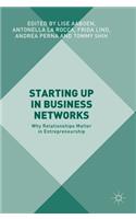 Starting Up in Business Networks