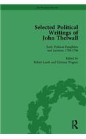 Selected Political Writings of John Thelwall Vol 1