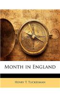 Month in England