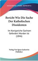 Bericht Wie Die Sache Der Katholischen Dissidenten