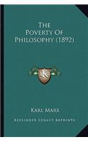Poverty of Philosophy (1892) the Poverty of Philosophy (1892)