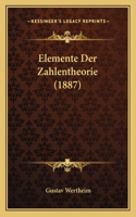 Elemente Der Zahlentheorie (1887)