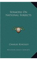 Sermons On National Subjects