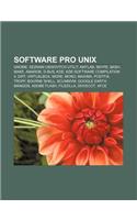 Software Pro Unix: Gnome, Seznam Unixovych Utilit, MATLAB, Skype, Bash, Make, Amarok, D-Bus, KDE, KDE Software Compilation 4, Diff, Virtualbox(Czech)
