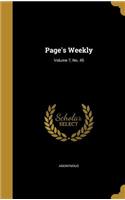 Page's Weekly; Volume 7, No. 45