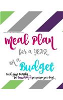 YEAR of Budget Meal Plans - with Recipes!