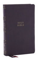 KJV Holy Bible: Compact Bible with 43,000 Center-Column Cross References, Gray Leathersoft (Red Letter, Comfort Print, King James Version)