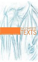 Incomplete Texts: (English)