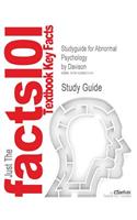 Studyguide for Abnormal Psychology by Davison, ISBN 9780471181200