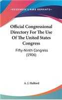 Official Congressional Directory For The Use Of The United States Congress: Fifty-Ninth Congress (1906)