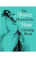 Animals Dressed Like People Coloring Book