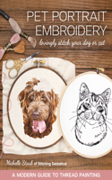 Pet Portrait Embroidery