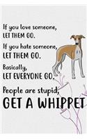 Get A Whippet: Whippet Puppy Dog 2020 2021 Monthly Weekly Planner Calendar Schedule Organizer Appointment Journal Notebook For Dog Owners and Puppy Lovers