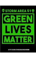 Storm Area 51 Green Lives Matter 8.5