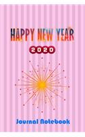 Happy New Year 2020 journal notebook