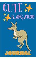 Cute Kangaroo Journal