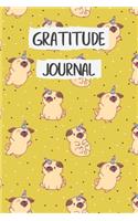 Gratitude Journal: Awesome Unicorn Pug Pet Gratitude Journal for Daily Thanksgiving Practice & Mindful Thankfulness with Gratitude Prompt