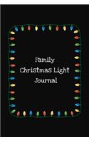 Family Christmas Light Journal