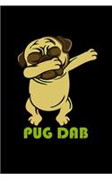 Dabbing Pug: Food Journal - Track Your Meals - Eat Clean And Fit - Breakfast Lunch Diner Snacks - Time Items Serving Cals Sugar Protein Fiber Carbs Fat - 110 Pag