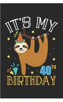 It's My 40th Birthday