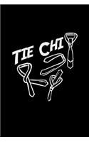 Tie Chi: 6x9 TAI CHI - dotgrid - dot grid paper - notebook - notes