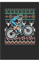 Ugly Christmas - Bicycle: Blank Lined Notebook / Journal (6 X 9 -120 Pages) - Ugly Christmas Gift Idea