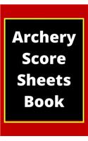 Archery Score Sheets Book