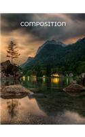 Lightning Over Lake - Composition Notebook: Wide Ruled Lined Notebook - 7.44 x 9.69(18.9 x 24.61 cm)