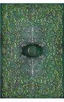 Monogram C Any Day Planner Notebook