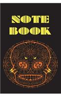 Notebook: Sugar Skull - Day of the Dead - Composition Book . Cornell Notes - Day of the Dead Sugar Skull