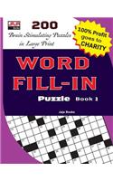WORD FILL-IN Puzzle Book 2