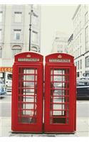 Notebook - London Red Telephone Box