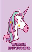 Unicorn Diet Tracker: 6 X 9 Unicorn Diet Planner Cute Unicorn Notebook to Track Your Meals & Weight Loss Journey