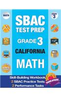 Sbac Test Prep Grade 3 California Math