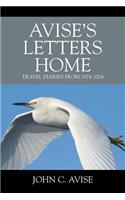 Avise's Letters Home