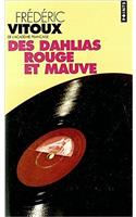 Des Dahlias Rouge Et Mauve