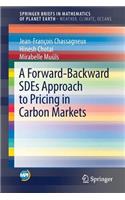 A Forward-Backward SDEs Approach to Pricing in Carbon Markets