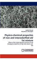 Physico-chemical properties of non and interesterified oil/fat mixture